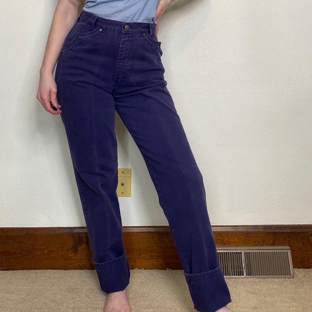Vintage Roughrider Purple High Rise Jeans